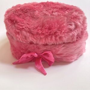TOBY | PINK FAUX FUR HAT SIZE 4-6X